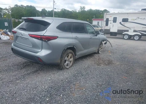 2023 Toyota Highlander L z USA, uszkodzony, nr VIN 5TDKDRAH1PS005771